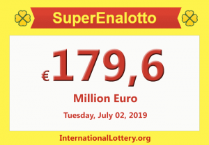 SuperEnalotto彩票奖金超过1.796亿欧元